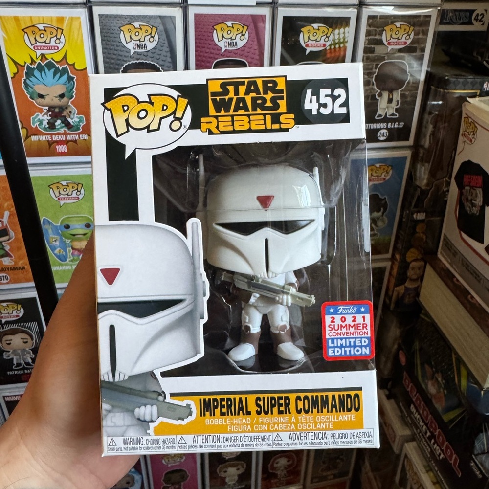 Star Wars Rebels Imperial Super Commando Funko Pop